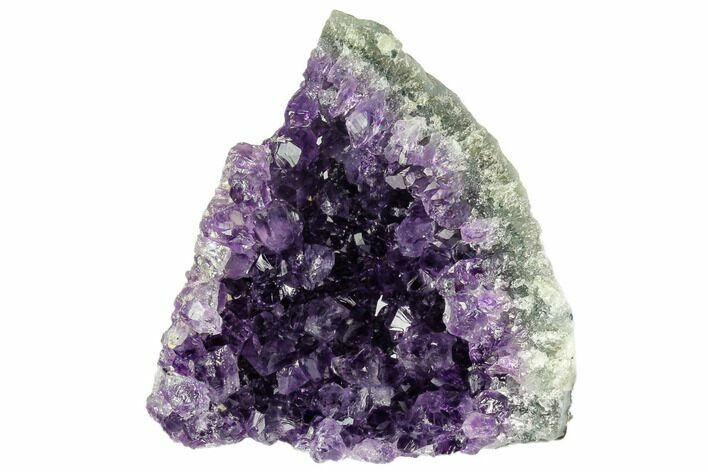 Dark Purple, Amethyst Crystal Cluster - Uruguay #123788